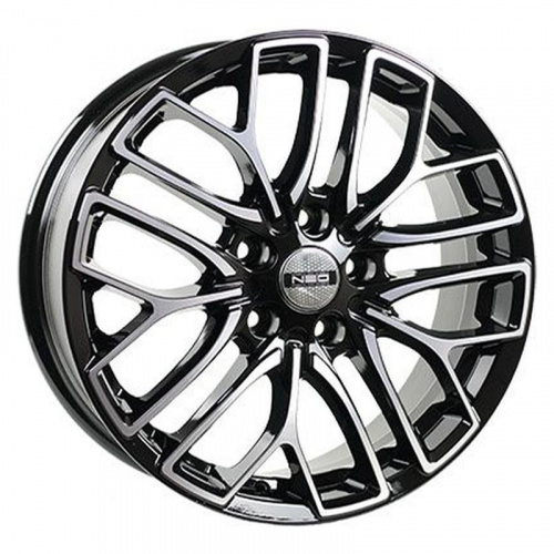 NEO 781-bd 17x6.5" 4x100мм DIA 60.1мм ET 43мм BD / Черный с алмазной проточкой
