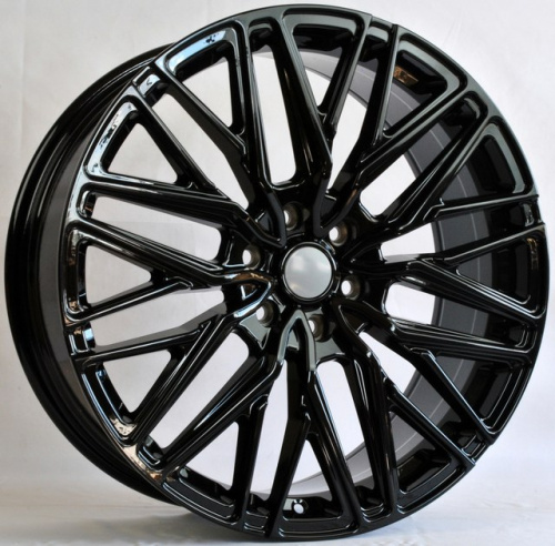 ABWheels TS-0413 R20 8J 6x120 ET48 DIA74.6 FULL GLOSS BLACK (FORD TRANSIT CUSTOM)