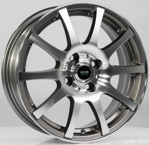 Megami MGM-2 15x6" 4x100мм DIA 60.1мм ET 50мм GMF