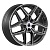 K&K KC1025-mb Юнион 17x7" 5x114,3мм DIA 66.1мм ET 40мм алмаз чёрный / Чёрный с алмазной проточкой от магазина Империя шин