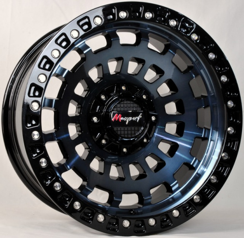 ABWheels ZB-1589 R20 10J 6x130 ET-25 DIA106.1 B/MS (B3)