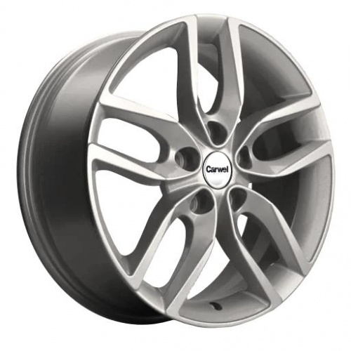 Carwel Кутыр 1708 (Geely Coolray) 17x6.5" 5x114,3мм DIA 54.1мм ET 45мм SLT / Серебристый