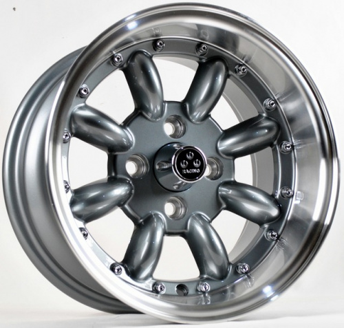 ABWheels BN-254 R13 7J 4x98 ET-7 DIA58.6 LighGrML