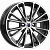 K&K KC879-mb Меандр Оригинал 16x6" 4x100мм DIA 60.1мм ET 41мм алмаз чёрный / Чёрный с алмазной проточкой от магазина Империя шин