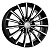 K&K KC562-mb Акцент 17x7" 4x114,3мм DIA 67.1мм ET 40мм алмаз чёрный / Чёрный с алмазной проточкой от магазина Империя шин