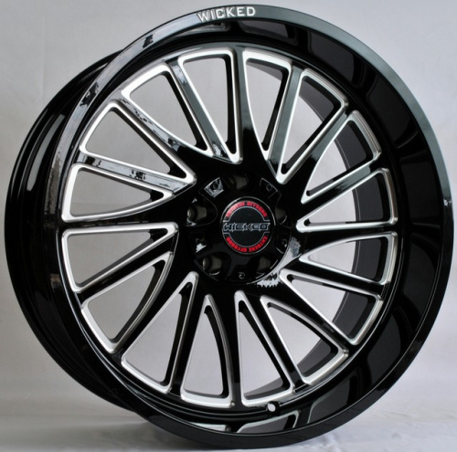 ABWheels CW-648 R22 10J 5x127 ET-19 DIA78.1 GB Milling