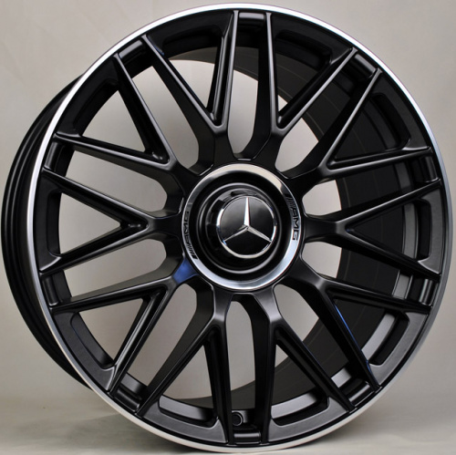 ABWheels TS-1118 (R) R20 9.5J 5x112 ET38 DIA66.45 MatteBLipp алюм. крышка гравир. AMG