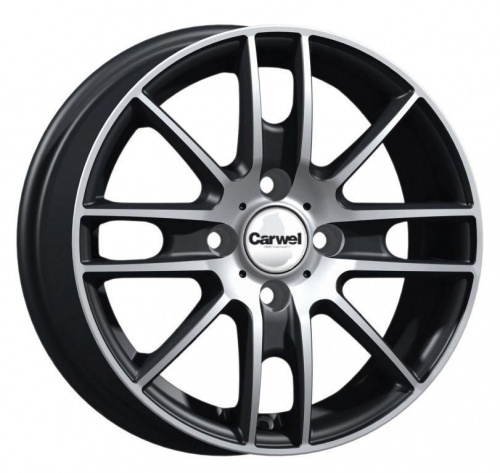 Carwel Лада 173 14x5.5" 4x108мм DIA 63.35мм ET 45мм SB / Насыщенный серебристый металлик