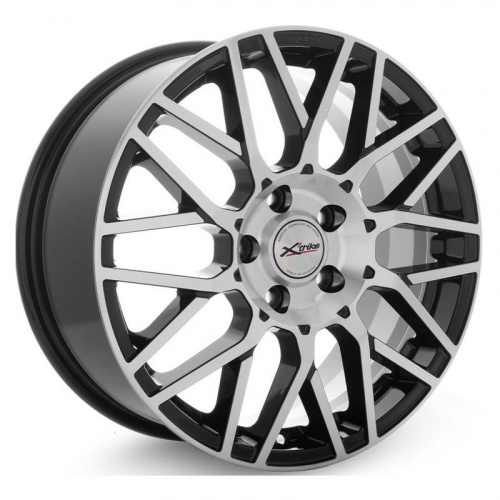 X'trike X-131-mb (DFM Aeolus Shine) 17x7" 4x108мм DIA 65.1мм ET 45мм BK/FP / Чёрный с алмазной проточкой