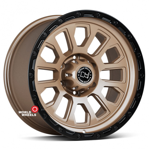 HFT HX 991 FF R18 18x9.5" 6x139.7мм DIA 106.1мм ET 0 (нулевой)мм Bronze Black Lip (MZB)