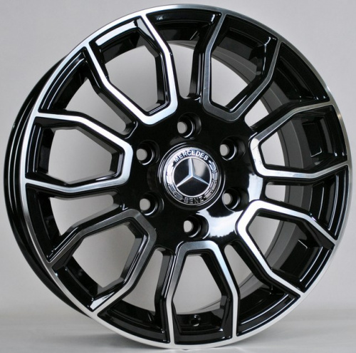 ABWheels ZB-2449 R17 8.5J 6x130 ET50 DIA84.1 BMF