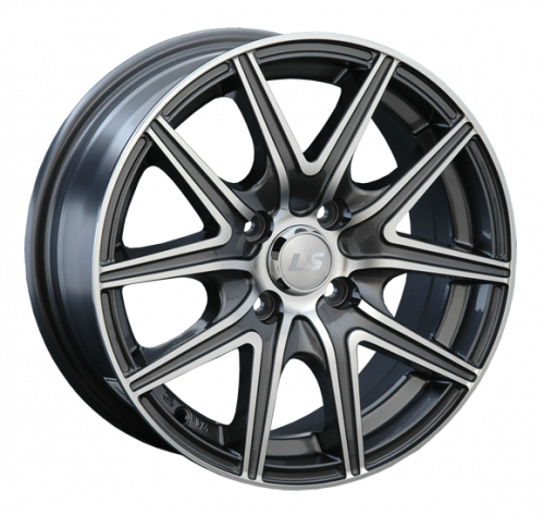 LS LS188-mg 15x6.5" 4x108мм DIA 65.1мм ET 27мм GMF / графитовый с алмазной проточкой